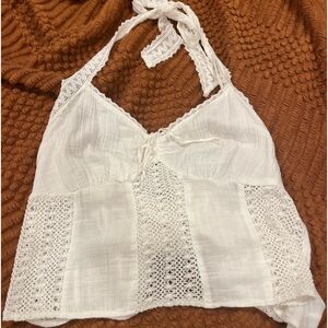 White American Eagle Top